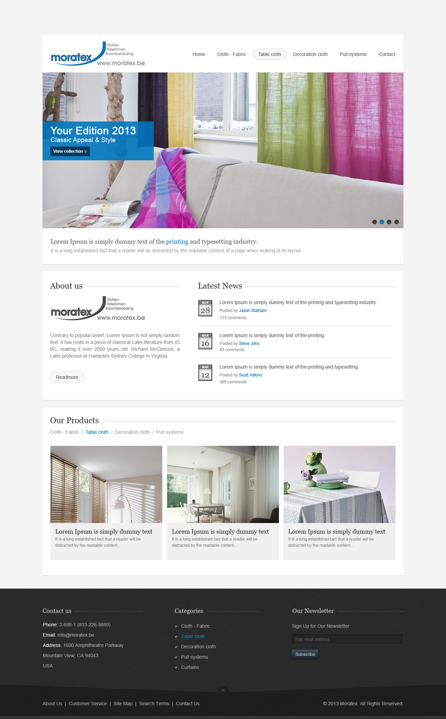 Web Design by Smile for Geert Verschueren | Design #1420158