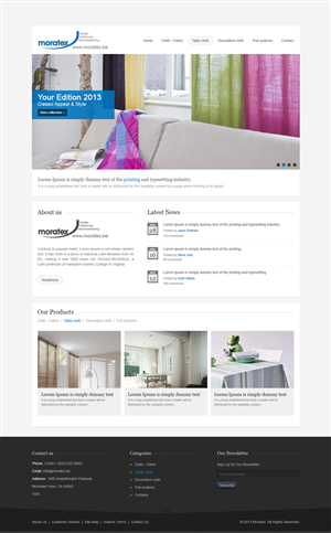 Web Design by Smile for Geert Verschueren | Design: #1420158