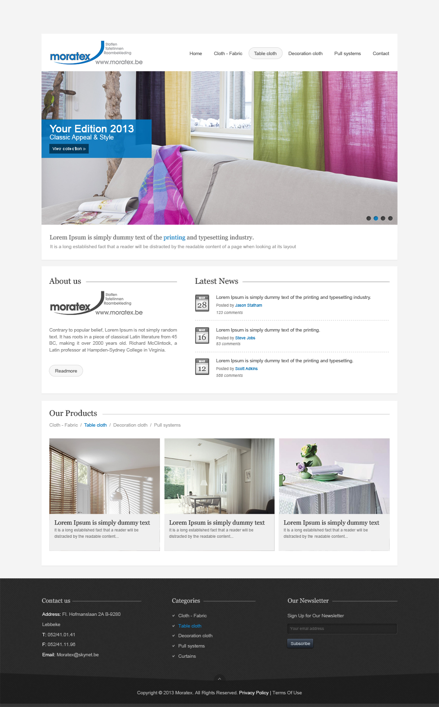 Web-Design von Smile für Geert Verschueren | Design #1437518