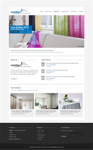 Web Design by Smile for Geert Verschueren | Design: #1437518