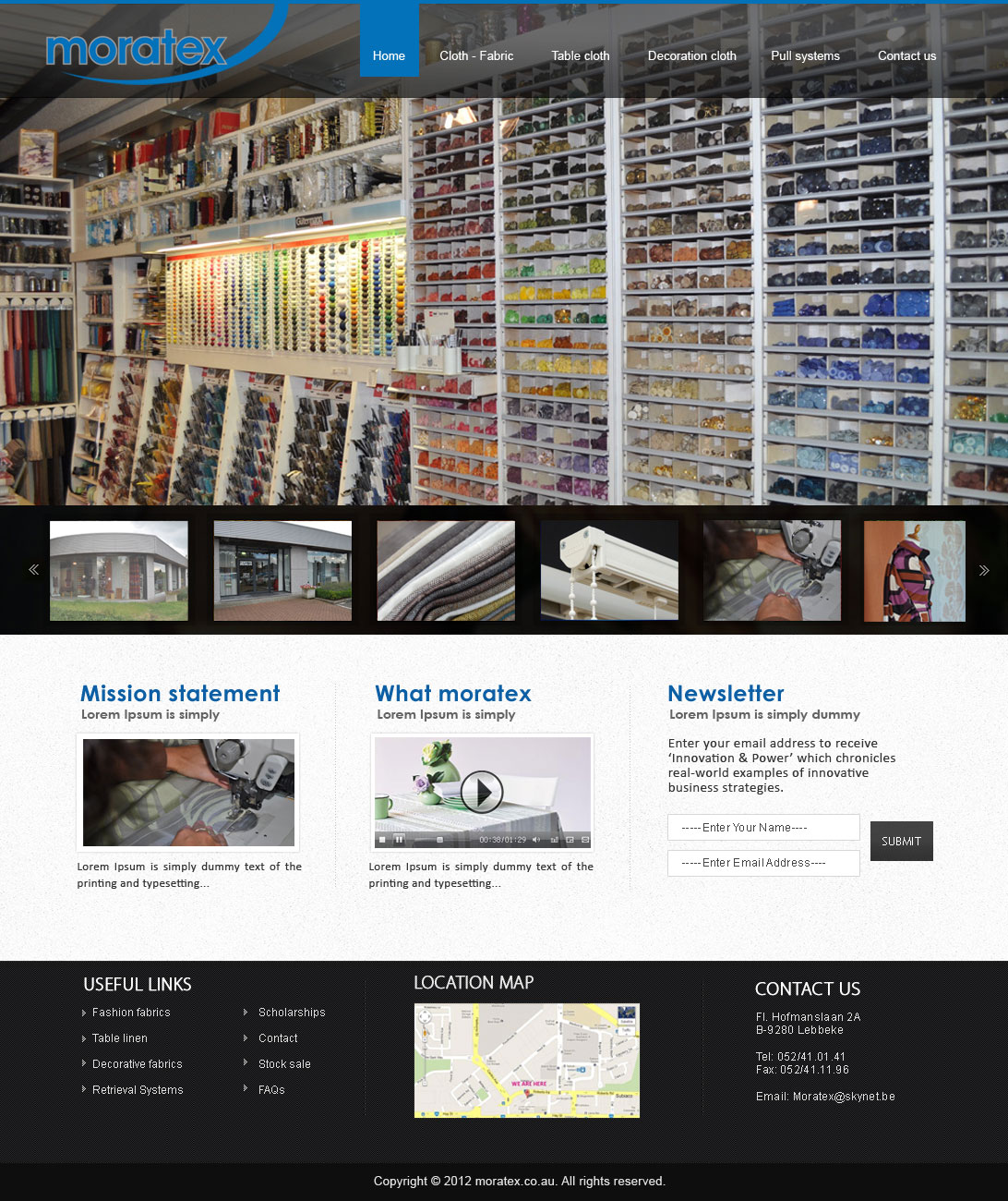 Web Design by Creative X Designs for Geert Verschueren | Design #1444390
