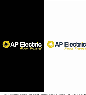 Logo Design by Senseless for AP Electric | Design: #4973013