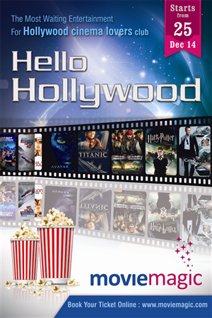 Poster-Design von Akshar Shailesh für Movie Magic Multiplex | Design: #4981191