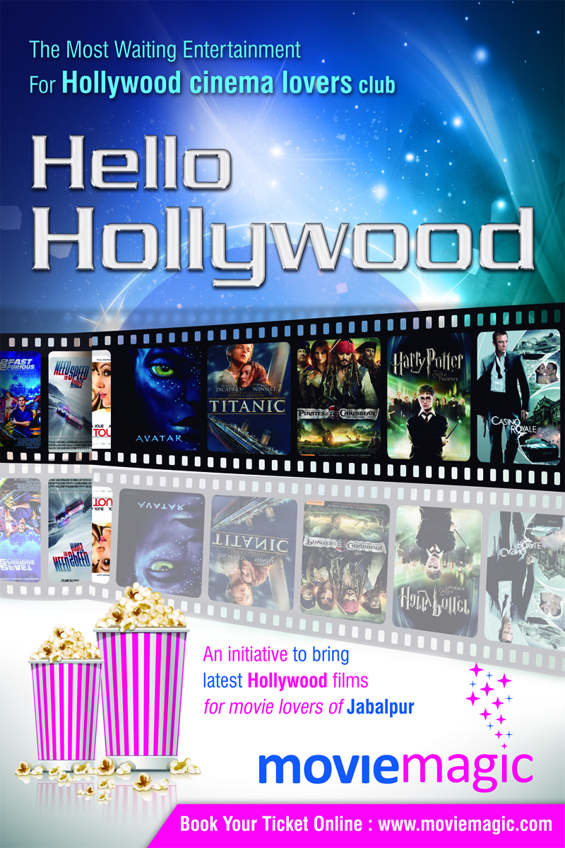 Poster Design by Akshar Shailesh for Movie Magic Multiplex | Design #5012064