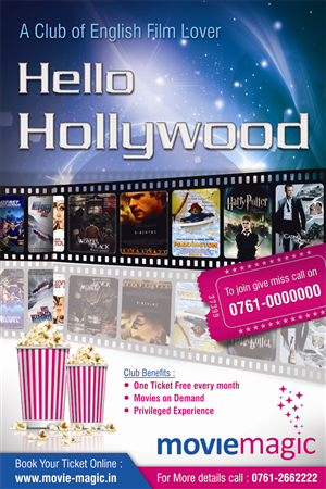 Poster-Design von Akshar Shailesh für Movie Magic Multiplex | Design: #5026779