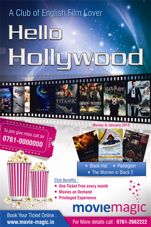 Poster-Design von Akshar Shailesh für Movie Magic Multiplex | Design: #5027344
