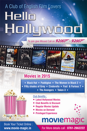 Poster-Design von Akshar Shailesh für Movie Magic Multiplex | Design: #5125658