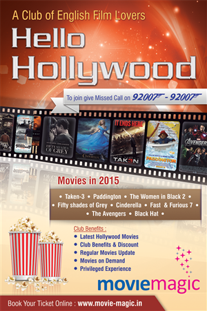 Poster-Design von Akshar Shailesh für Movie Magic Multiplex | Design: #5134174
