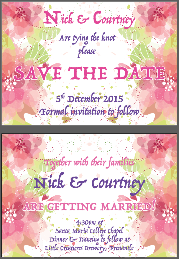 Invitation Design by Raven Designs 2024 for this project | Design #4978912