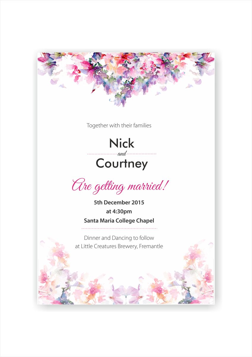 Invitation Design by IneseRo for this project | Design #4976149