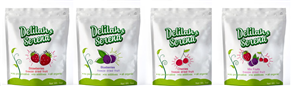 The Delilah & Serena Fruit Co. | Packaging Design by Soluciones Creativas