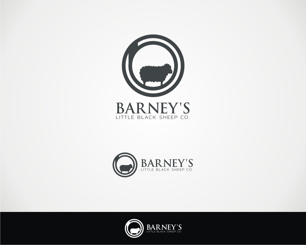 Logo Design by Dyoz for Barney''s Little Black Sheep Co. | Design #4975494