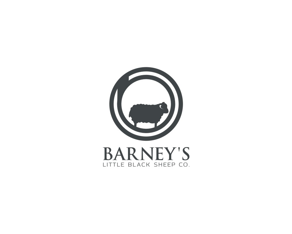 Logo Design by Dyoz for Barney''s Little Black Sheep Co. | Design #4982845