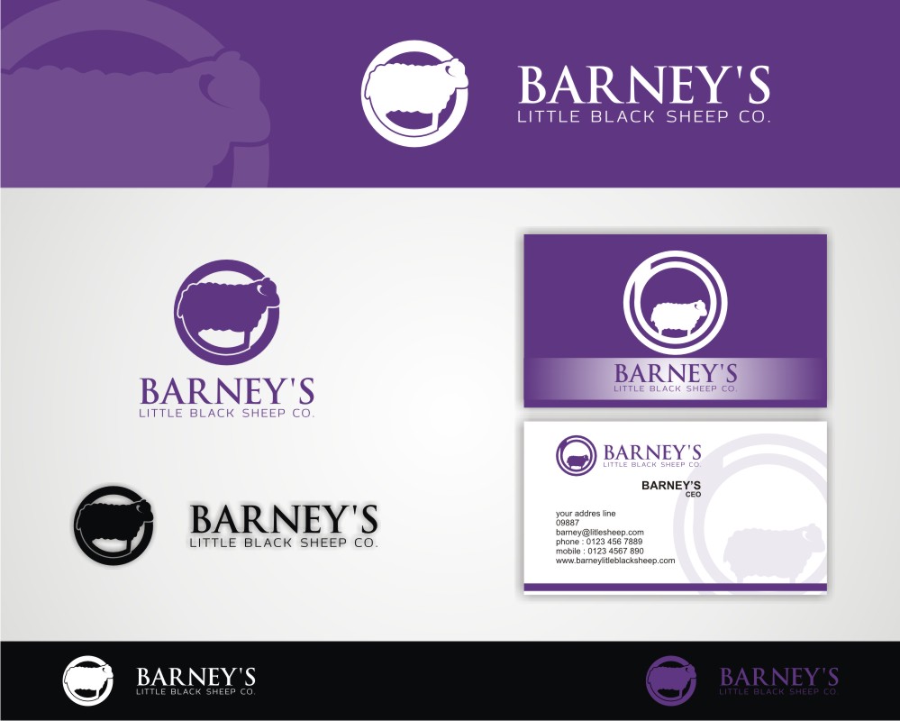 Design de Logo par Dyoz pour Barney''s Little Black Sheep Co. | Design #5006814