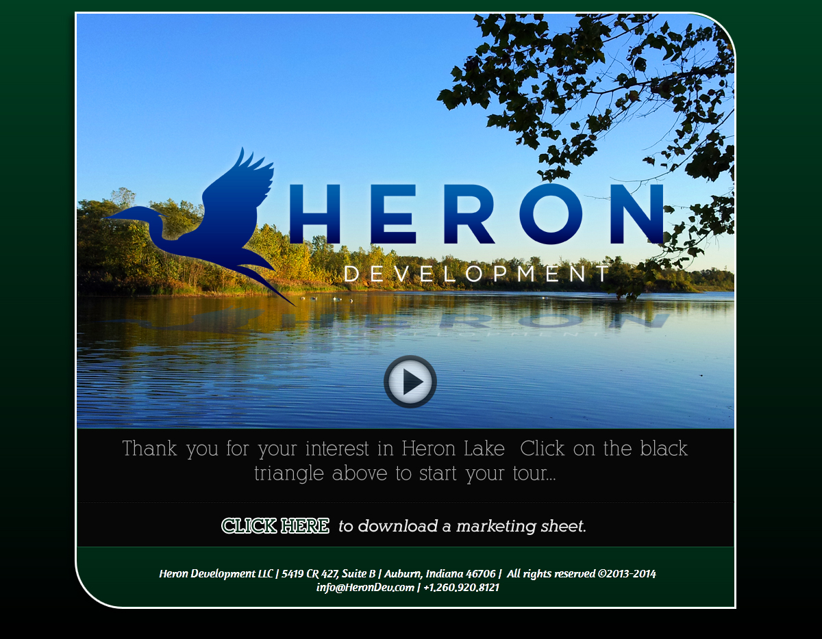 Web Design by webxvision for Heron Development LLC | Design #4981171
