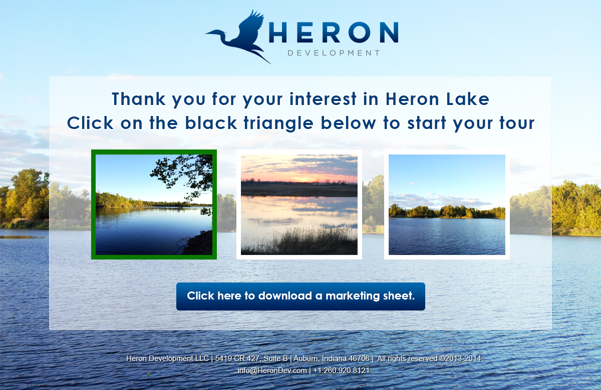 Web Design by webxvision for Heron Development LLC | Design #4988308
