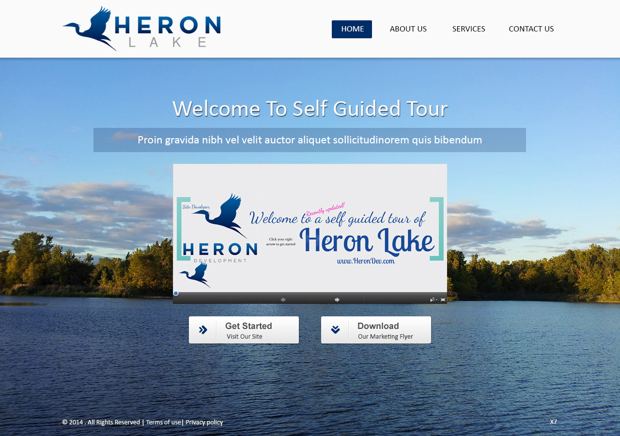 Web Design par pb pour Heron Development LLC | Design #4986662
