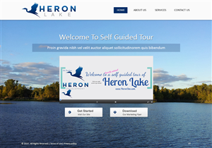 Web Design by pb for Heron Development LLC | Design: #4986662