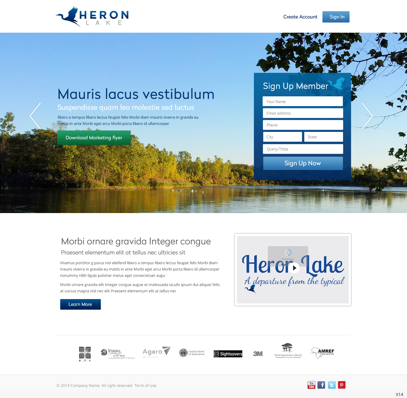 Web-Design von pb für Heron Development LLC | Design #4986664
