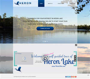 Web Design by pb for Heron Development LLC | Design: #4987322