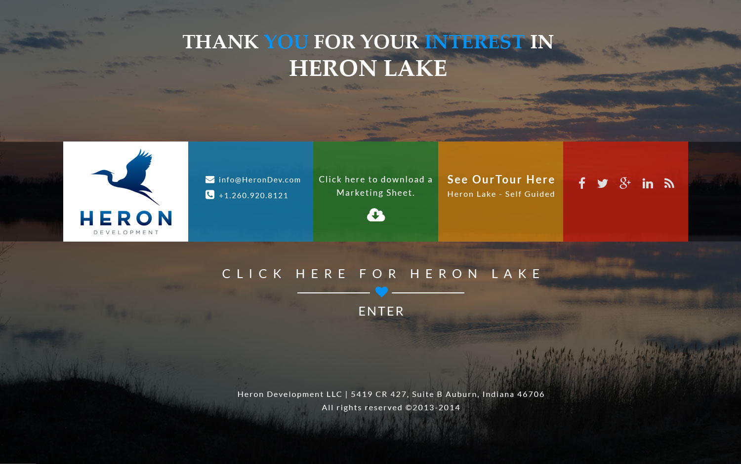 Web Design by Advent Innovative for Heron Development LLC | Design #4979589