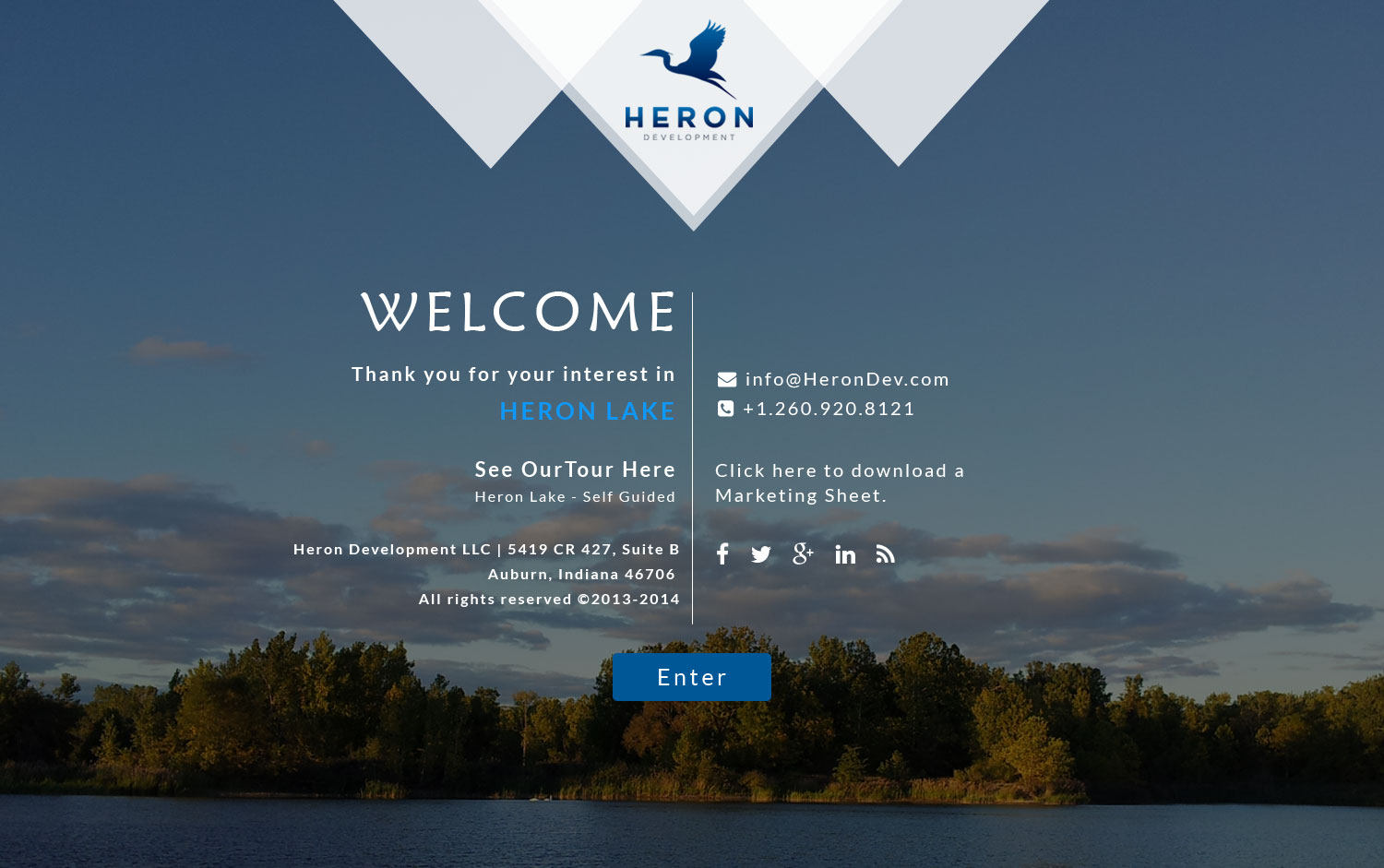 Web Design by Advent Innovative for Heron Development LLC | Design #4979870
