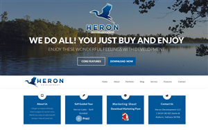 Web Design by Advent Innovative for Heron Development LLC | Design: #4994777