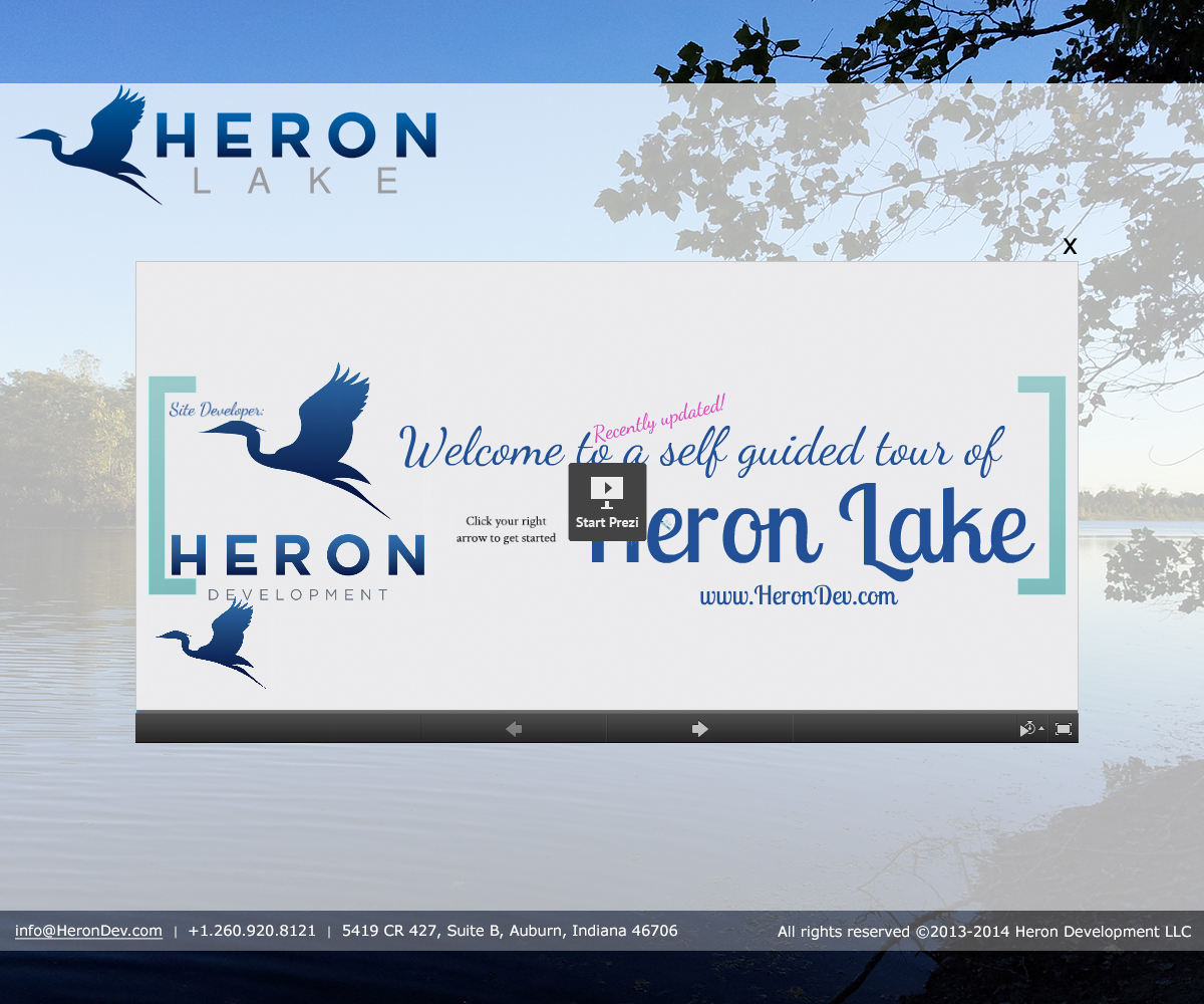 Web Design by OZdesigns for Heron Development LLC | Design #4984457