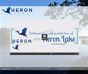Web Design by OZdesigns for Heron Development LLC | Design: #4984457