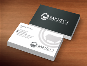 Business Card Design by Lanka Ama for Barney''s Little Black Sheep Co. | Design: #5070978