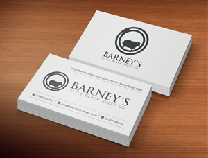 Business Card Design by Lanka Ama for Barney''s Little Black Sheep Co. | Design: #5071382