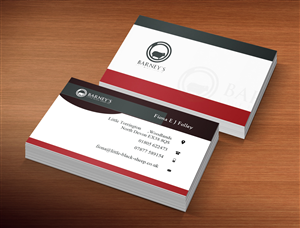 Business Card Design by Lanka Ama for Barney''s Little Black Sheep Co. | Design: #5071386
