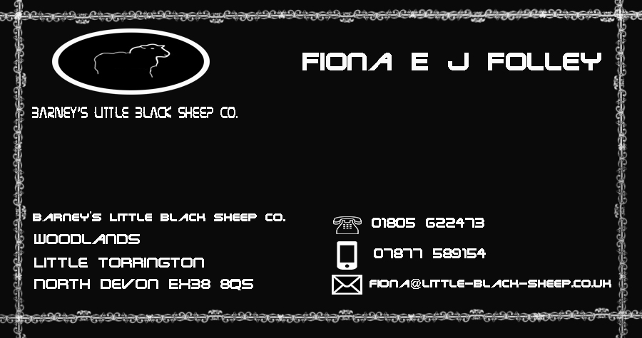 Business Card Design by shivam08083 for Barney''s Little Black Sheep Co. | Design #4975780