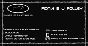 Business Card Design by shivam08083 for Barney''s Little Black Sheep Co. | Design: #4975780