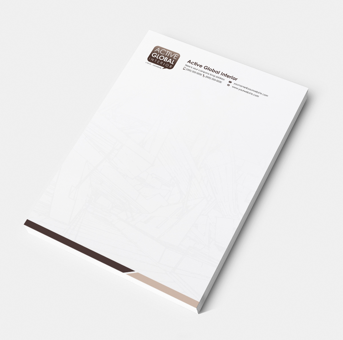 Letterhead Design by INDIAN_Ashok for this project | Design #4986827