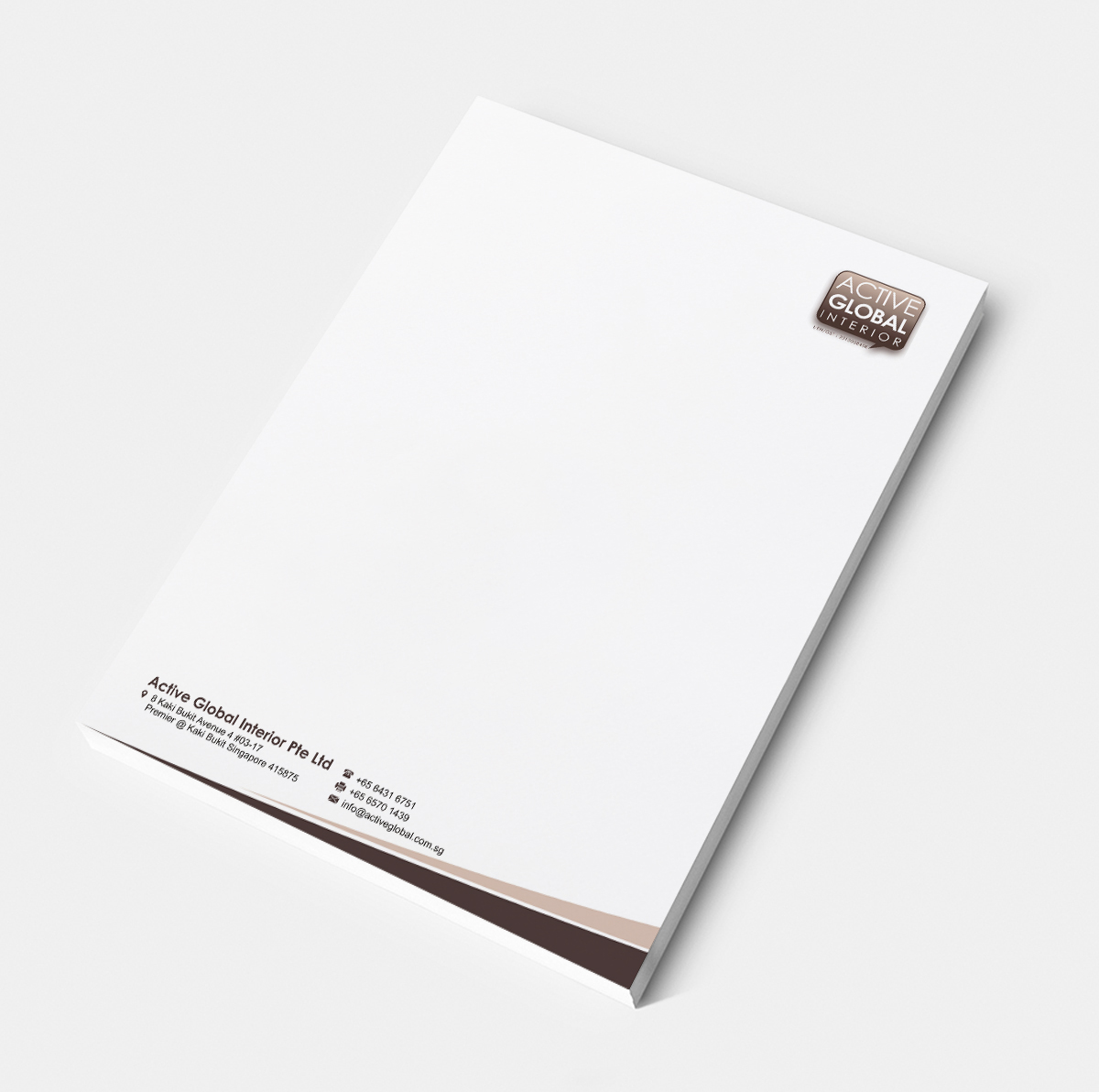 Letterhead Design by INDIAN_Ashok for this project | Design #5004796