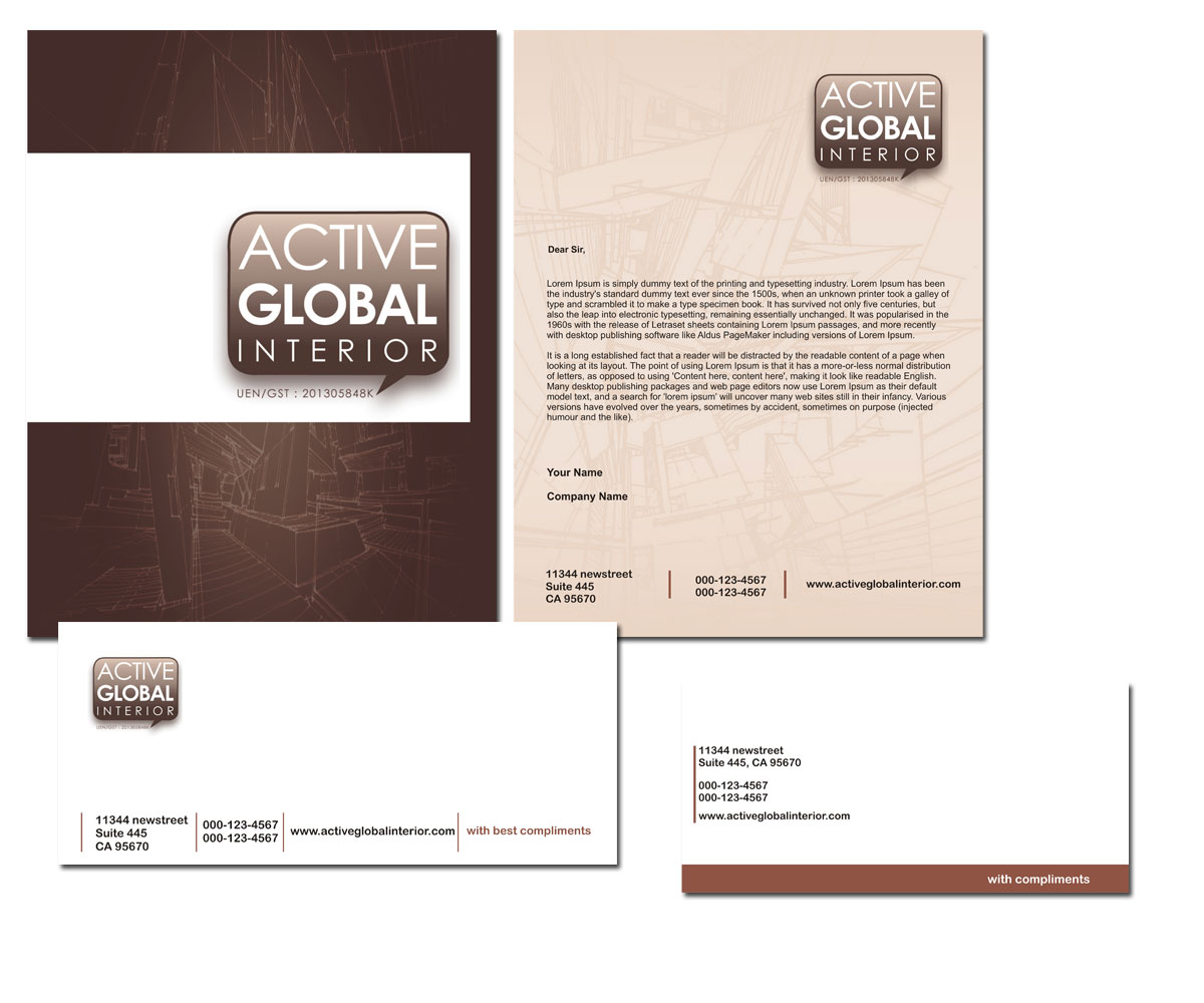 Letterhead Design by 4AD for this project | Design #5000355