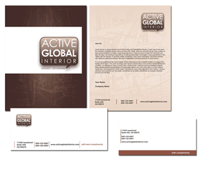 Letterhead Design by 4AD for this project | Design: #5000355