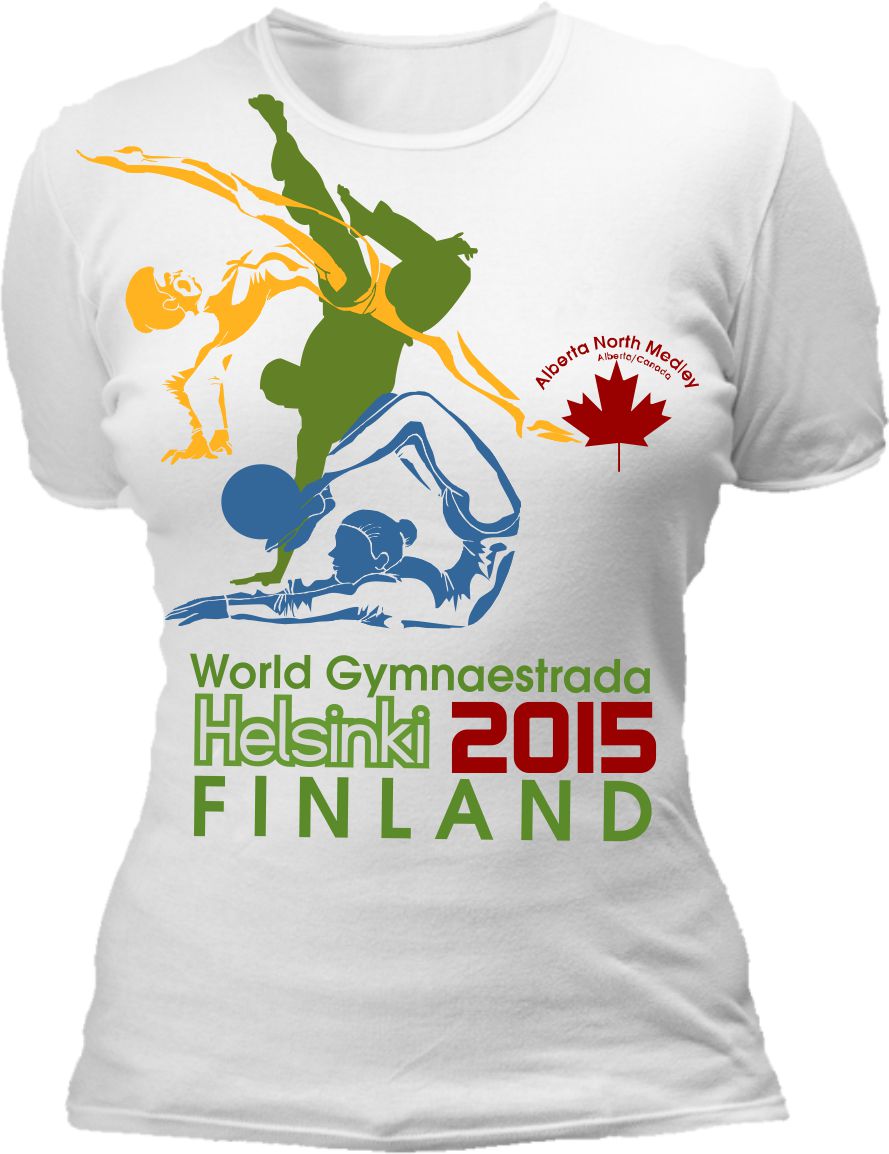 T-shirt Design by takackrist for Edmonton Acrobatic Gymnastics | Design #4990996