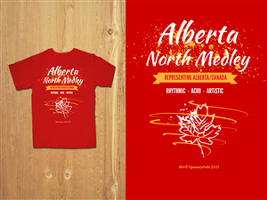 T-shirt Design by MNM for Edmonton Acrobatic Gymnastics | Design: #5037512