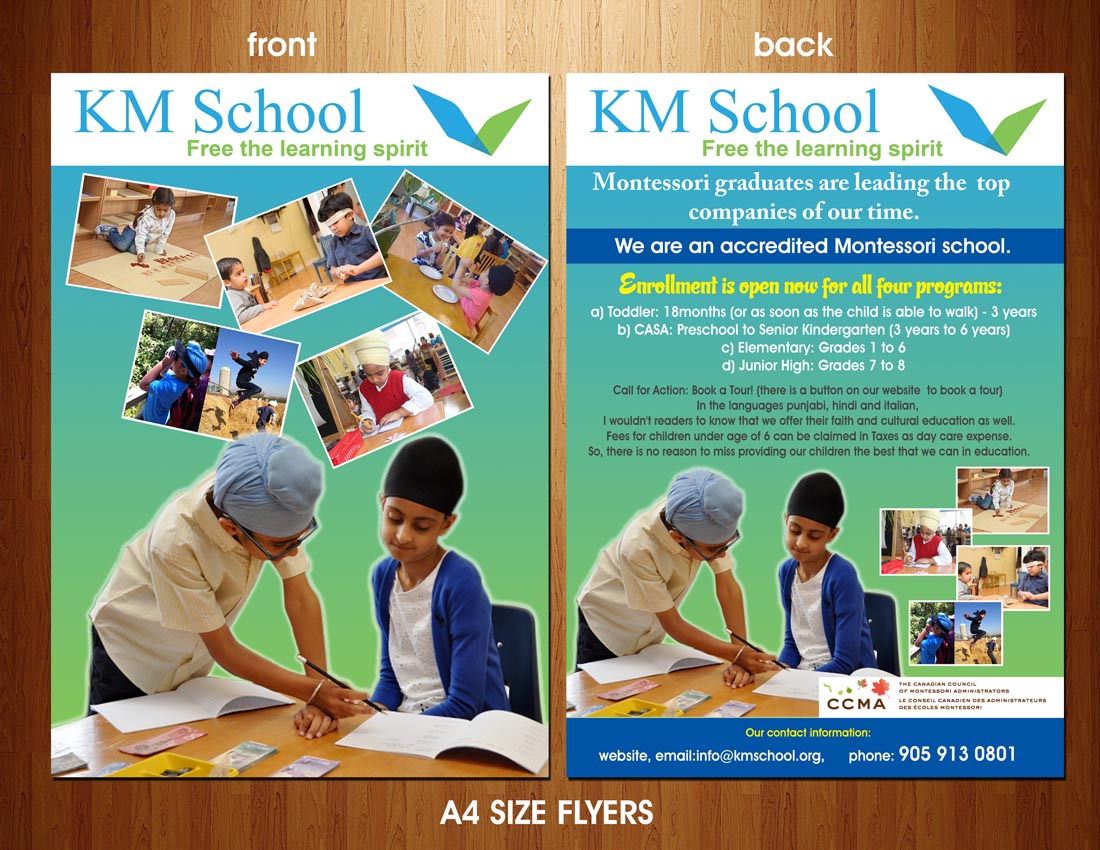 Flyer-Design von NILDesigns für KMSchool | Design #4985828