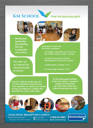 Enrollment Campaign | Diseño de Flyer por Sbss