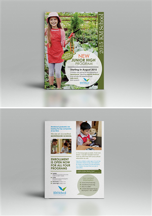 Diseño de Flyer por EDEN B. DESIGN para KMSchool | Diseño: #5069924