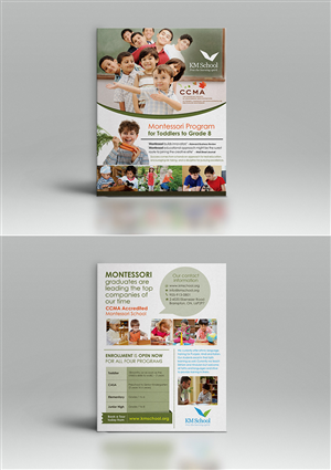 Diseño de Flyer por EDEN B. DESIGN para KMSchool | Diseño: #5210692