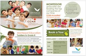 Diseño de Flyer por EDEN B. DESIGN para KMSchool | Diseño: #5211896