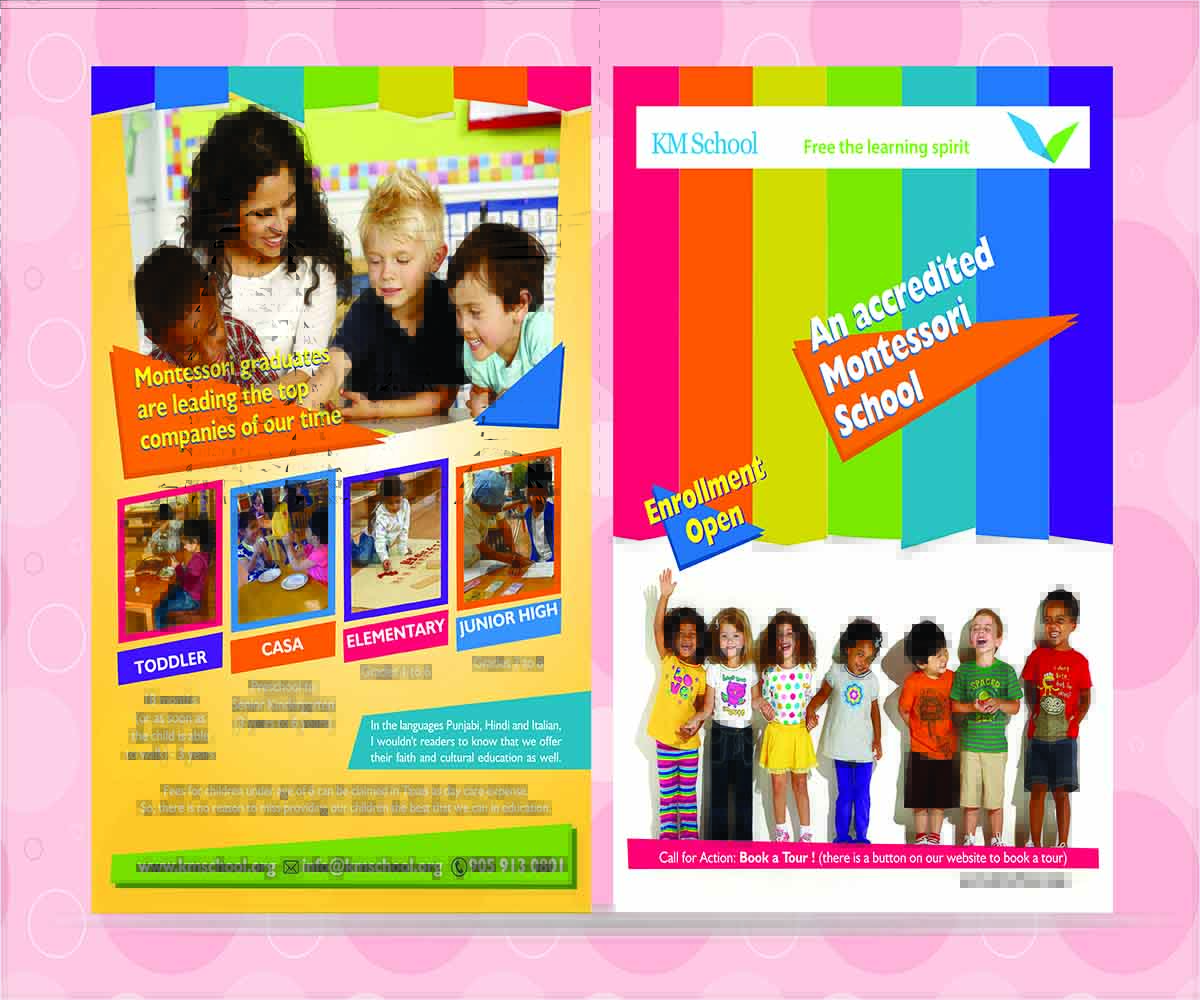 Flyer Design by NEHA DSOUZA for KMSchool | Design #5035105
