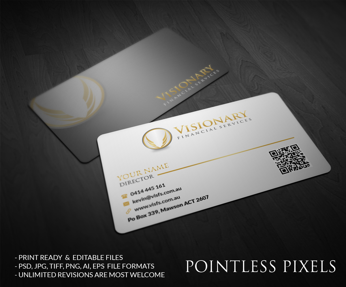 Business Card Design by Pointless Pixels India for this project | Design #4987969