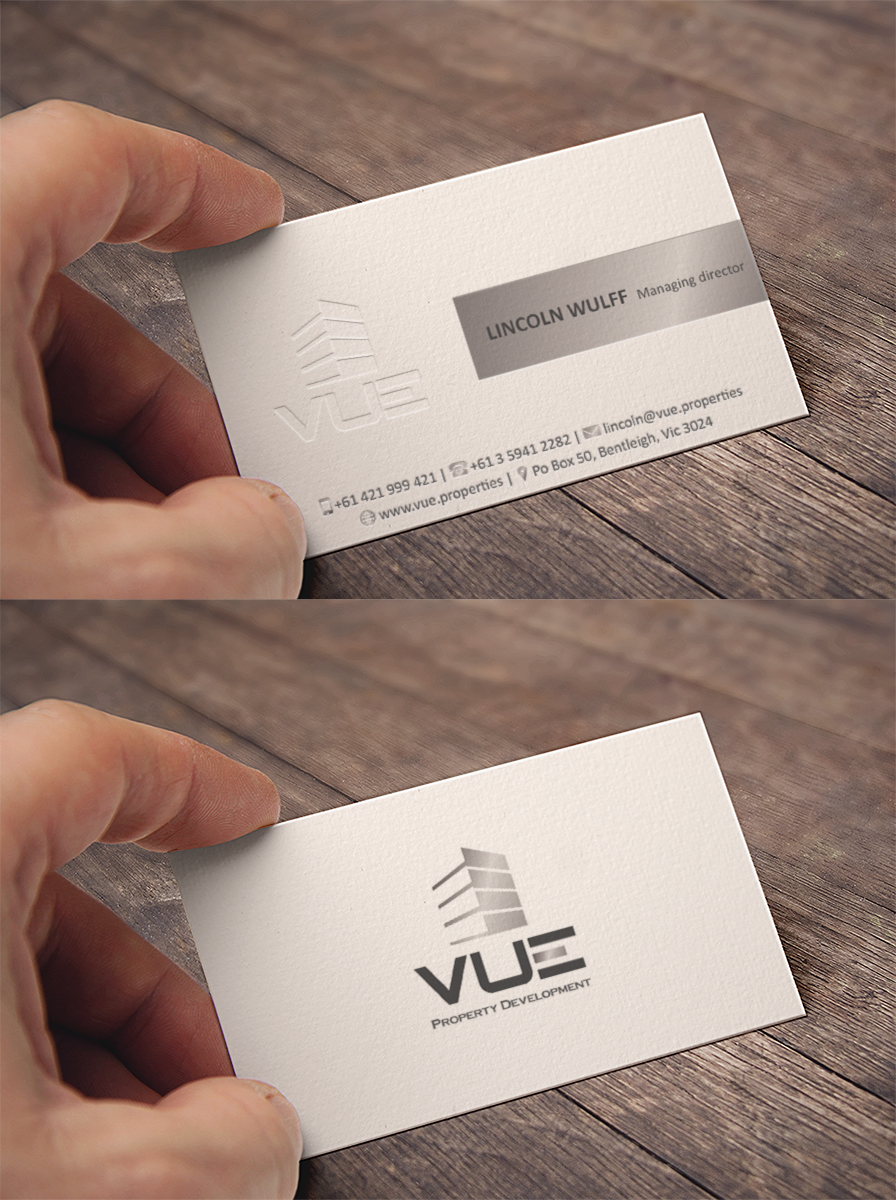Design de Carte de Visite par MT pour Vue Properties | Design : #5011625
