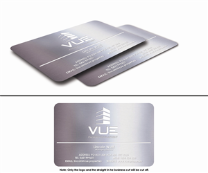 Business Card Design by Moustache-Graphics for Vue Properties | Design: #4988182