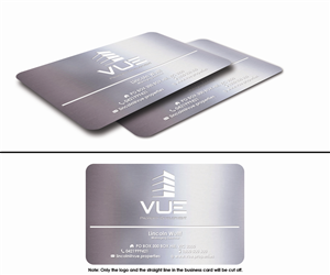 Business Card Design by Moustache-Graphics for Vue Properties | Design: #4988992